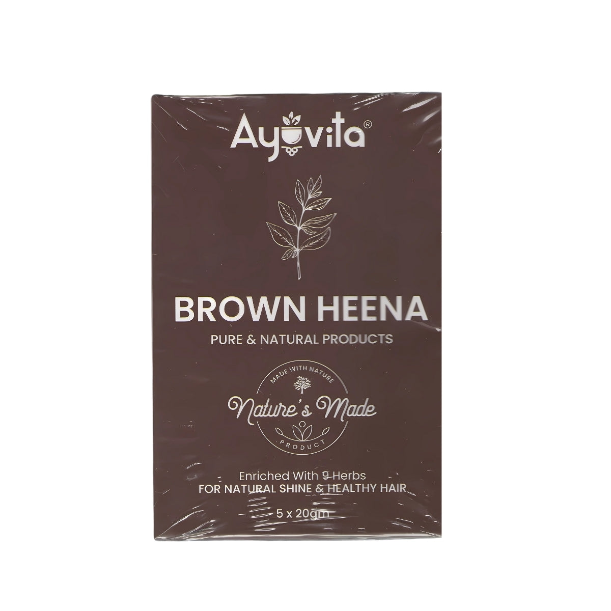 Ayuvita Brown Color Hair Dye