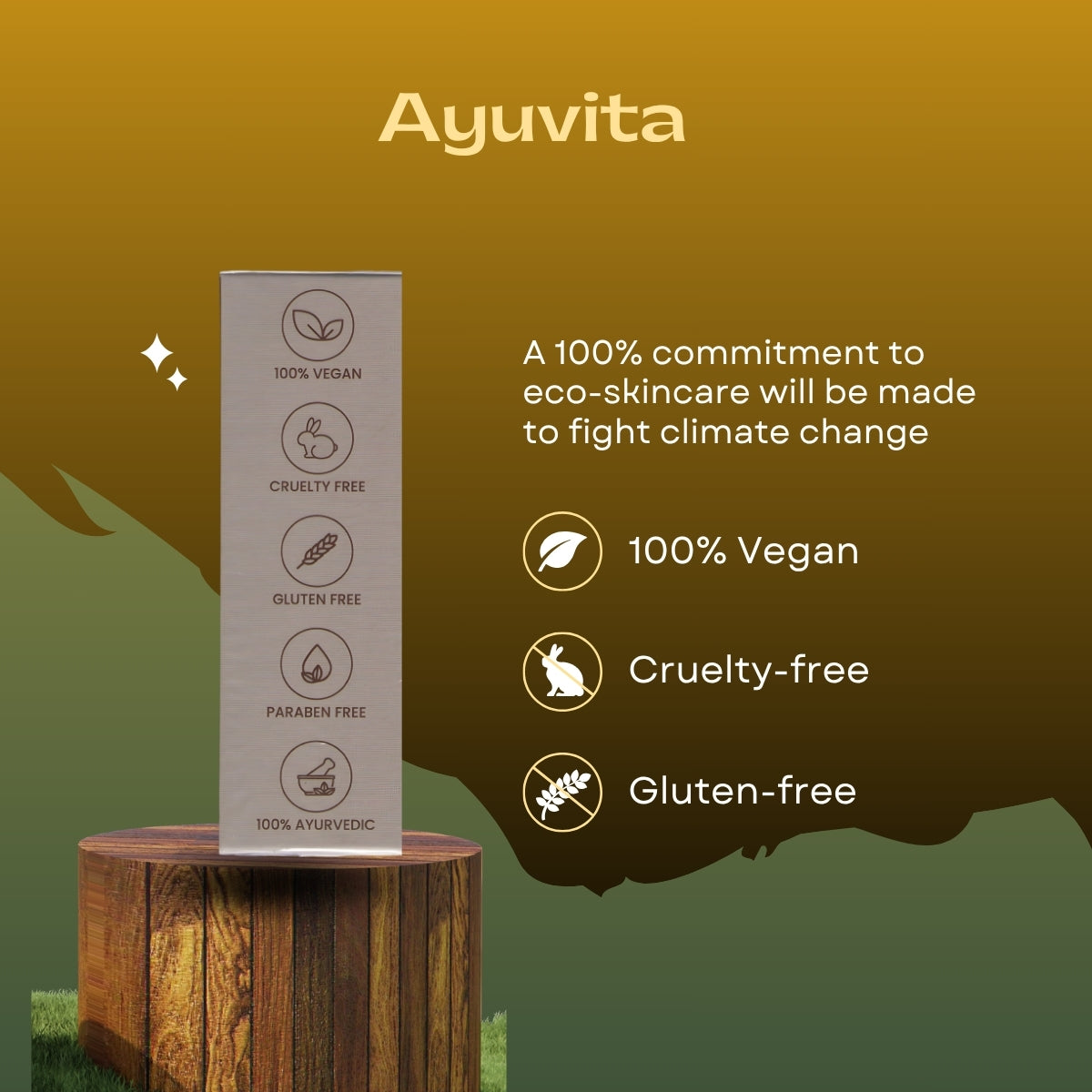 Ayuvita Brown Color Hair Dye