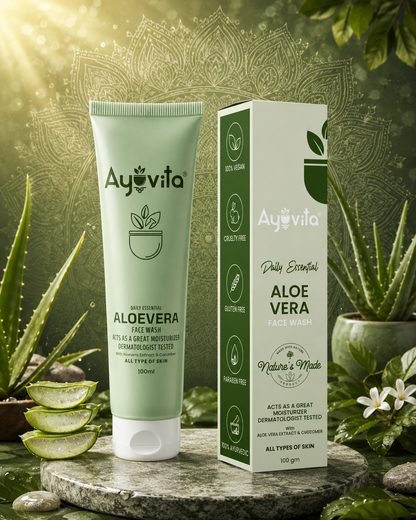 Ayuvita Aloevera Face Wash