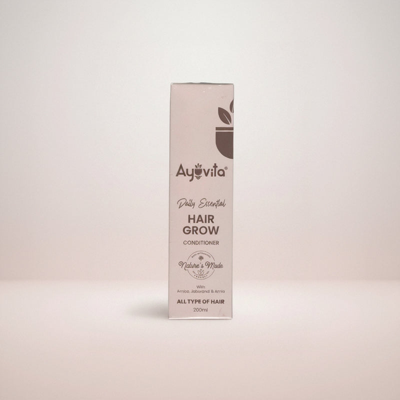 Ayuvita Hair Grow Conditioner box on a white background